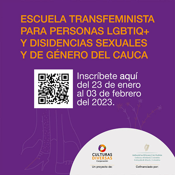Escuela Transfeminista para personas LGBTIQ+ y disidencias sexuales y de género del Cauca