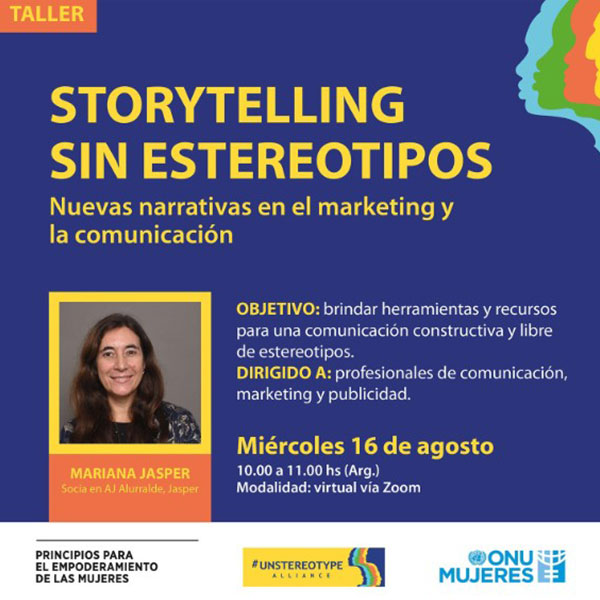 Taller Storytelling sin estereotipos: nuevas narrativas en el marketing y la comunicación