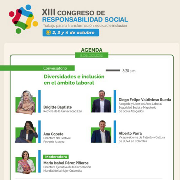 Diversidad e inclusión en el ámbito laboral – XIII Congreso de Responsabilidad Social
