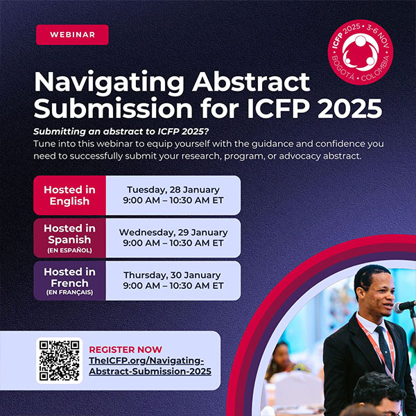 Cómo enviar resúmenes/ abstracts para ICFP 2025